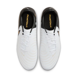 Crampons de Football Nike Phantom GX 2 Academy pour homme - White/Black-Mtlc Gold Coin - FD6723-100