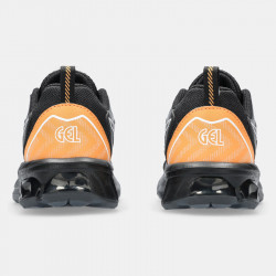 Chaussures Asics Gel-Quantum 90 Iv PS pour enfant (Garçon 28-35) - Black/Orange Lily - 1204A137-003