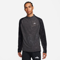 Nike Trail Men's Long Sleeve Running Top - Anthracite/Black/(White) - FB7535-060