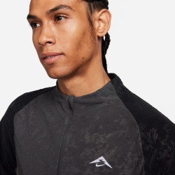 Nike Trail Men's Long Sleeve Running Top - Anthracite/Black/(White) - FB7535-060
