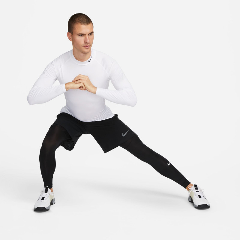 Nike Pro Men's Training Leggings - Black/(White)