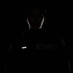 Veste déperlante de Running Nike Unlimited pour homme - Black/(Reflective Silv) - FB8558-010