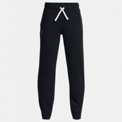 Under Armour Rival Terry Pants for Children (Boys 6-16 years) - Black/Castlerock - 1383134-001