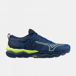 Chaussures de Trail Mizuno Wave Daichi 8 pour homme - Marine/Vert - J1GJ2471-02