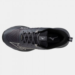 Chaussures de Trail Mizuno Wave Daichi 8 GTX pour homme - Ebony/Ultimate Grey/Noir - J1GJ245601