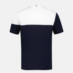 Le Coq Sportif Tricolore T-Shirt for Men - New Optical White/Sky Captain - 2410204