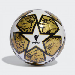 Ballon de football Adidas UEFA Champions League Club unisexe - White/Gold/Black - IN9330