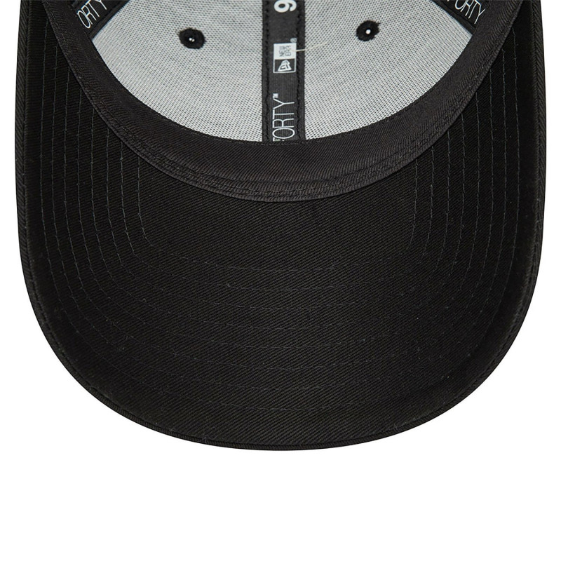 Women's New Era 9FORTY New York Yankees Metallic Logo Cap - Black