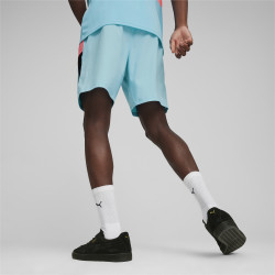 Puma Manchester City Fc 2024 Woven Men's Football Shorts - Black/Blue - 777114 01