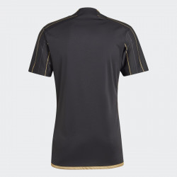 Adidas MLS Los Angeles FC Home 2024-25 Men's Short Sleeve Football Jersey - Black - HZ6218