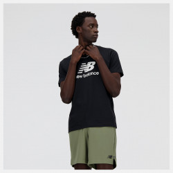 T-Shirt manches courtes New Balance Athletics Jersey pour homme - Black - MT41502BK