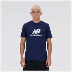 T-Shirt manches courtes New Balance Athletics Jersey pour homme - Navy - MT41502NNY