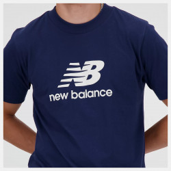 T-Shirt manches courtes New Balance Athletics Jersey pour homme - Navy - MT41502NNY