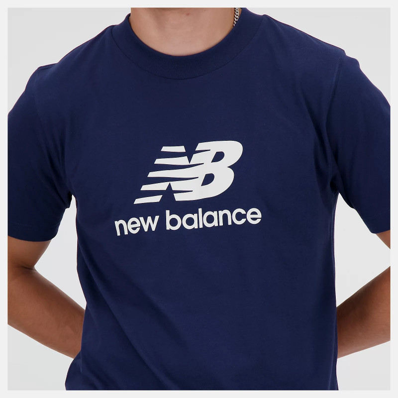 New Balance Athletics Jersey short-sleeved T-shirt for men - Navy