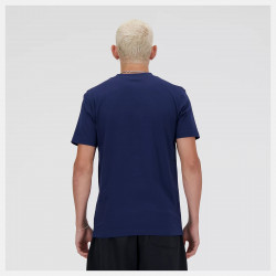 New Balance Athletics Jersey Short Sleeve T-Shirt for Men - Navy - MT41502NNY