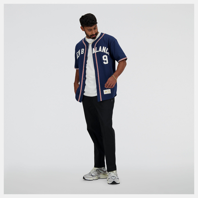 New Balance Sportswear's Greatest Hits Baseball Men's Short Sleeve T-Shirt - Navy