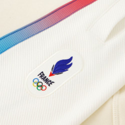 Le Coq Sportif French Team Pants - Paris 2024 Olympic Games 'Village' for men - Ecru - 2410379