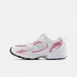 Chaussures New Balance 530 PS pour enfant (Fille du 28 au 35) - White/Pink - PZ530RK