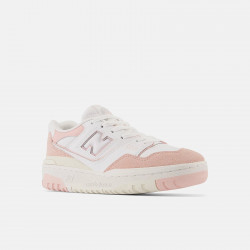 New Balance 550 GS shoes for children (Girls 36 to 40) - White/Pink - GCB550CD