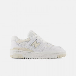 New Balance 550 GS shoes for children (Girls 36 to 40) - White/Beige - GSB550BK