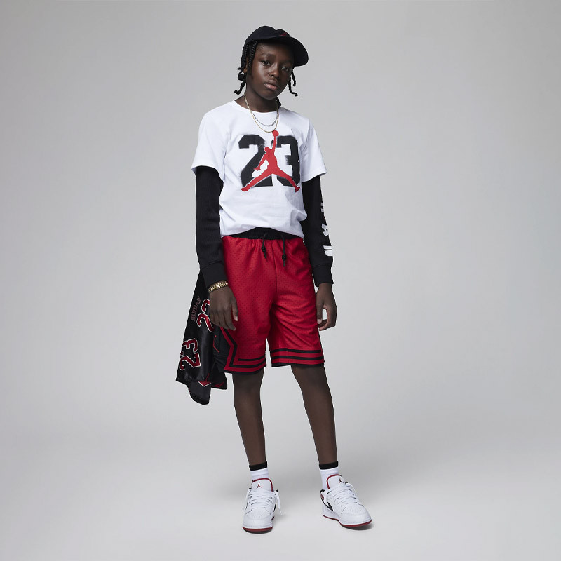 Jordan Air Diamond Shorts for Children (6 - 16 years) Boys - Gym Red