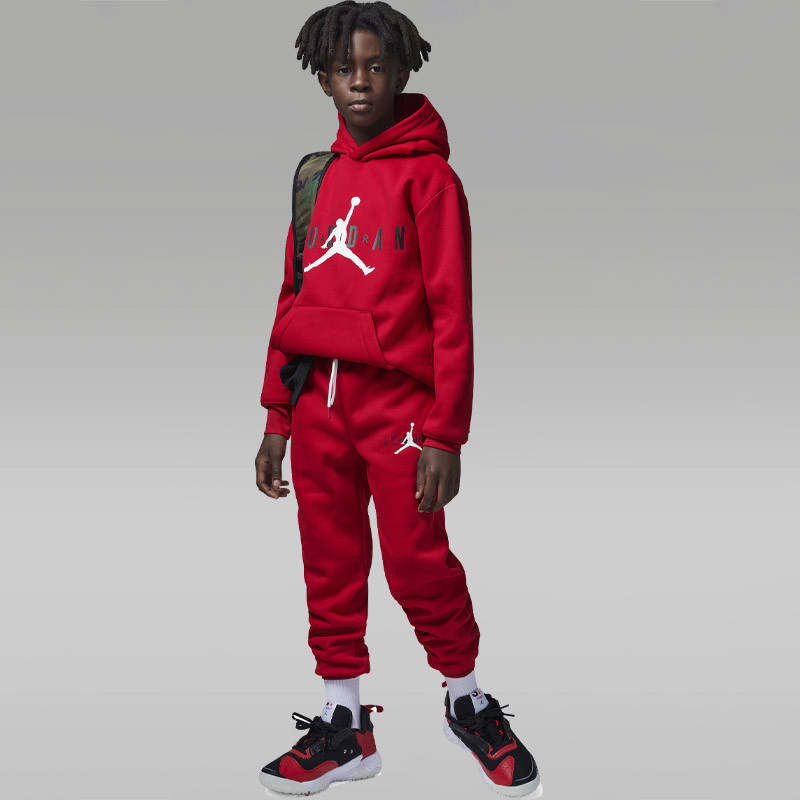 Jordan Jumpman Sustainable Pants for Children (6 - 16 Years) - Gym Red