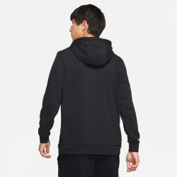 Nike Dry Men's Training Zip Hooded Jacket - Black/(White) - CZ6376-010