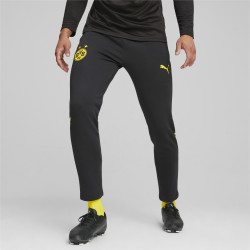 Puma Bv 09 Borussia Dortmund Casual Men's Pants - Puma Black-Cyber Yellow - 771843 02
