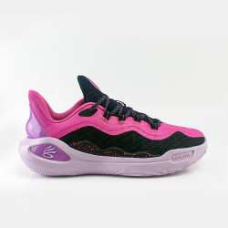Under Armor Curry 11 Girl Dad Men's Basketball Shoes - Pink/PPL Pink/Purple - 3027724-600