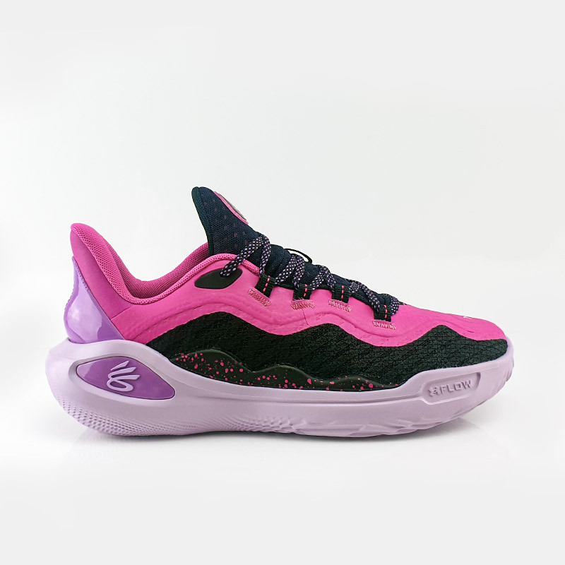 Under Armor Curry 11 Girl Dad Basketball Shoes - Pink/PPL Pink/Purple