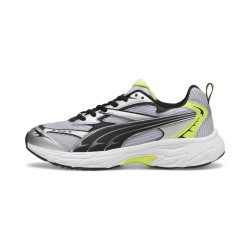 Chaussures Puma Morphic Athletic pour homme - White/Electric Lime/PUMA Black - 395919 02
