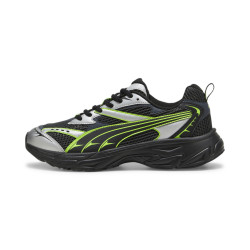 Chaussures Puma Morphic Athletic pour homme - PUMA Black/Pro Green - 395919 05