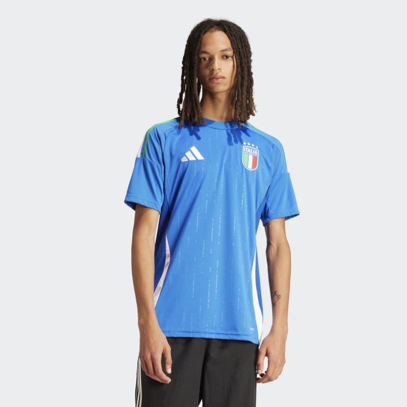 Maillot adidas Italie (FIGC) Domicile 2024 pour homme - Bleu - IN0657