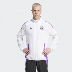 Veste de football Adidas Allemagne (DFB) Presentation 2024 pour homme - White - IP6513