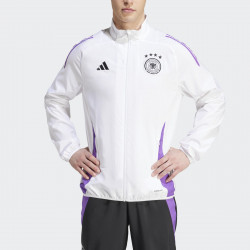 Veste de football Adidas Allemagne (DFB) Presentation 2024 pour homme - White - IP6513