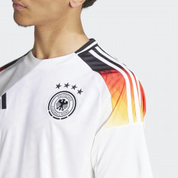 Maillot manches courtes de football Adidas Allemagne (DFB) Domicile 2024 pour homme - White - IP8139
