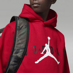 95B910-R78 - Children's Hooded Sweatshirt (6-16 years) Jordan Jumpman Sustainable - Red