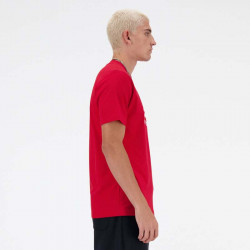 T-Shirt manches courtes New Balance Athletics Jersey pour homme - Red - MT41502-TRE