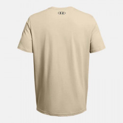 Under Armour Sportstyle Short Sleeve T-Shirt for Men - Khaki Base/Black - 1326799-289