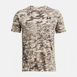 T-Shirt manches courtes Under Armour Abc Camo pour homme - Timberwolf Taupe/Black - 1357727-203