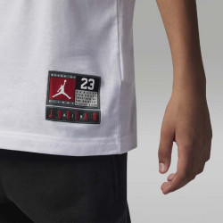 Jordan Practice Flight short-sleeved T-shirt for children (Boys 6 - 16 years) - White - 95A088-001