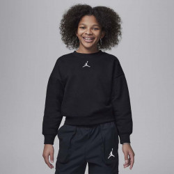 Jordan Jumpman Icon Play Sweatshirt for Children (Girls 6 - 16 Years) - Black - 45C387-023