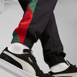 Pantalon de Football Puma Maroc 2024 Woven pour homme - Black/Green/Red - 777088 01