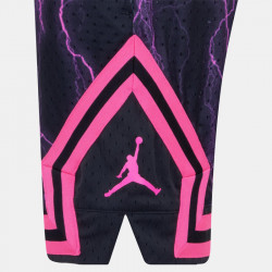 Jordan Aop Diamond Shorts for Children (Boys 6 - 16 years) - Black(Hyper Pink) - 95C890-K09