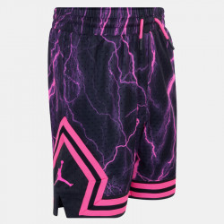 Jordan Aop Diamond Shorts for Children (Boys 6 - 16 years) - Black(Hyper Pink) - 95C890-K09