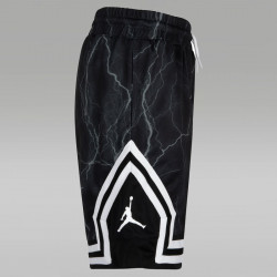 Jordan Aop Diamond Shorts for Children (Boys 6 - 16 years) - Black/White - 95C890-F66