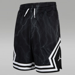 Jordan Aop Diamond Shorts for Children (Boys 6 - 16 years) - Black/White - 95C890-F66