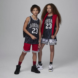 Jordan 23 Aop Jersey sleeveless jersey for children (Boys 6 - 16 years) - Black/White - 95C655-F66