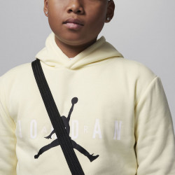 Jordan Jumpman Sustainable Hooded Sweatshirt for Children (Unisex 6 - 16 Years) - Legend Sand - 95B910-XA2