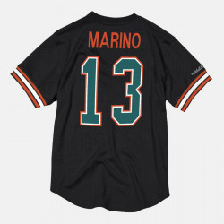 Maillot Mitchell & Ness NFL Miami Dolphins Dan Marino 1990 Name & Number Mesh - Noir - TNMP6294-MDOBLK